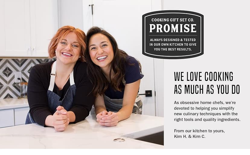 Cooking Gift Set Co. Bamboo Steamer Basket Soup Dumpling Kit - 2 Tier 8-Inch Dumpling Steamer for Cooking with Agar Agar, Roller, Spoon, Liners, Recipes & Step-by-Step Video (6-Piece Set)