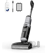 Tineco iFLOOR 5 Steam Wet Dry Vacuum All-in-one, Steam Mop Hardwood Floor Cleaner Great for Sticky Messes, 248℉ High-Temp Steam, Self-Cleaning with steam