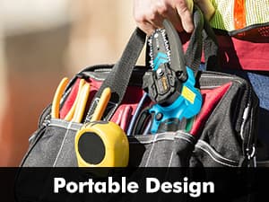 Saker Mini Chainsaw,Portable Electric Chainsaws Cordless,Handheld Chain Saw Pruning Shears Chain Saws for Tree Branches,Courtyard,Household and Garden,Christmas Gifts for Men Dad Husband Women