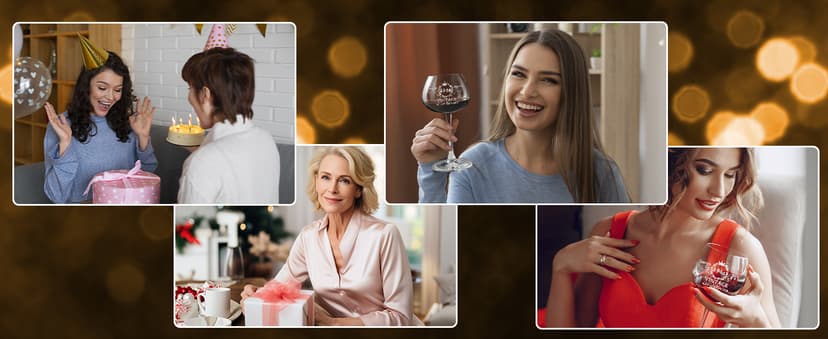 80TH Birthday Gifts for Women Vintage 1945 Engraved 80th Wine Glass, 80Year Old Birthday Decorations For Women, Funny 80 Bday Gifts Idea For Women, Friends, Daughter, Sister Mom - Turning 80 Present