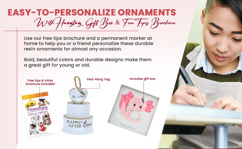 Llama Christmas Ornaments 2025, Felt Christmas Ornaments, Lama Gifts for Women, Fair Trade, Hand Made in Nepal - Comes in a Gift Bag