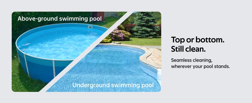 (2025 Upgrade) iGarden Pool Cleaner K36, Cordless Pool Vacuum Robot for Inground & Above Ground Pools, Smart Navigation, 220 Min Runtime, Touchscreen, Self-Parking, Cleans Floor, Wall & Waterline