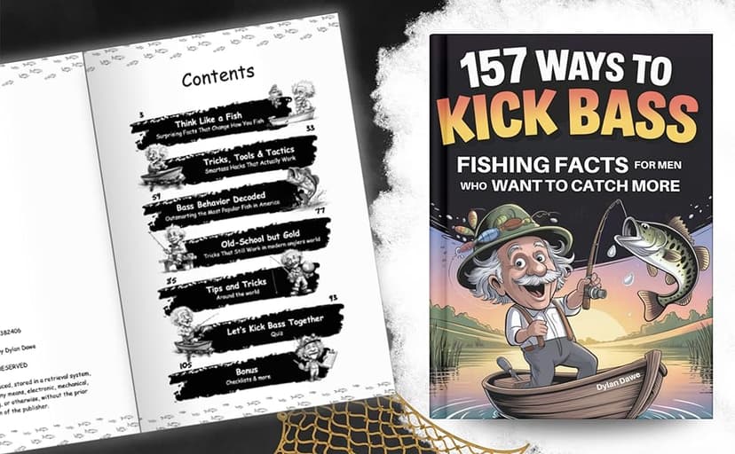 157 Ways to Kick Bass – Fishing Facts for Men Who Want to Catch More: Packed With Real Tips, Clever Tricks & Facts Your Buddies Will Wish They Knew First