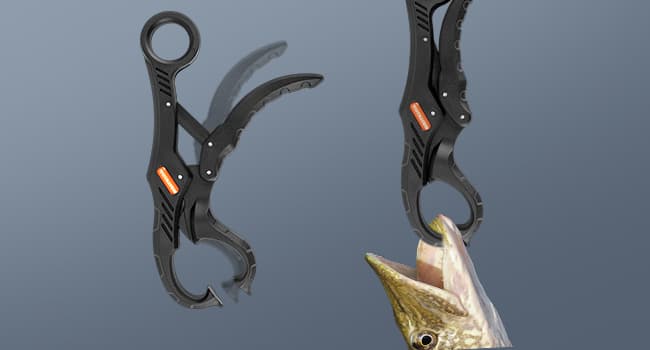 KastKing SteelStream 6pc Fishing Tool Kit - Corrosion Resistant Fishing Pliers with Lanyard, Fillet Knife, Floating Fish Lip Gripper, Fishing Braid Scissors, Tool Retractor, Fishing Gifts for Men