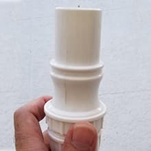 VINGLI Pool Vacuum Cleaner Automatic Sweeper Swimming Pool Creepy Crawler Vacuum with 33FT Hoses (Navy Blue&White)