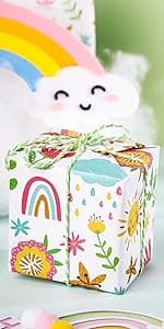 Loveinside Pink Gift Bag with Cross Design, Tissue Paper for Baby Girl Baptisms, Christenings, First Communions Religious Occasion- 10" x 5" x 13", 1 Pcs