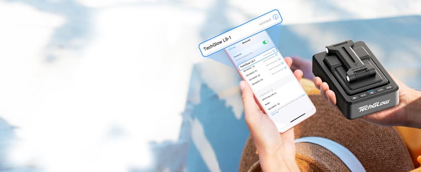 TechGlow Foldable Cellphone Stand with Bluetooth Speaker and Power Bank Birthday Gifts for Men Women Mother Father Boy Girl Teens Cool Tech Gadgets