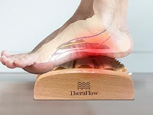 Theraflow Foot Roller for Plantar Fasciitis Relief | Feet Massage Gift for Women and Men | Foot Massager for Neuropathy, Reflexology and Deep Tissue Muscle Massage | Relaxing Gifts for Mom and Dad