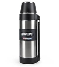 750ml/27 OZ Coffee Thermo with 3 cups, Insulated Water Bottle, Stainless Steel Vacuum Flask Set for Hot and Cold Drinks, Gifts Box