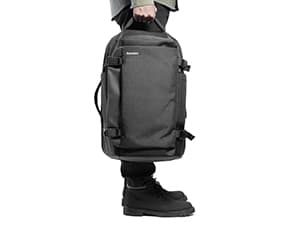 tomtoc Travel Backpack 40L, TSA Friendly Flight Approved Carry-on Luggage Hand Water-resistant Lightweight Business Rucksack, Durable Large Weekender Bag Daypack Fits 17.3 Inch Laptop, PFAS Free