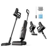 roborock F25 GT Vacuum Mop All in One, Wet Dry Vacuum Cleaner Cordless, 20000Pa Floor Cleaner Machine for Tile Hardwood Wood Vinyl Floor, Edge to Edge Self Cleaning Electric Mop with 180° Lie-Flat