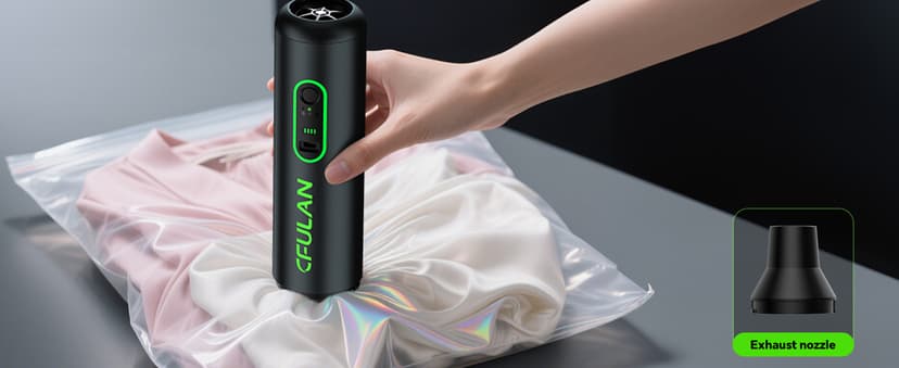 Car Vacuum Portable Cordless, 21KPa 4-in-1 Handheld Mini Vacuum Cleaner with 8 Attachments, 3 Suction Modes, One-Touch Empty, Type-C Charge, Hand Vacuum for Car, Home, Keyboard, Small Job