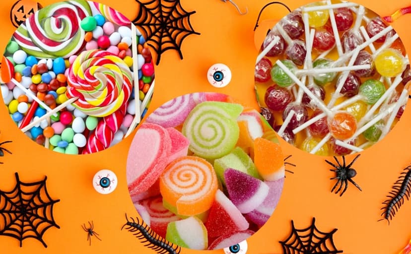 Halloween Assorted Pumpkin Bucket (44 Count) Filled with Candies, Snacks, Cookies and more, Treats for Family, Friends, Kids, Boys and Girls