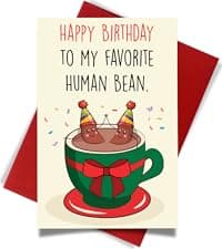 Cheerin Funny Greeting Card with Envelope - Anniversary Card - Romantic Birthday Card - Hilarious Gifts for Him Her Girlfriend Boyfriend Wife Husband