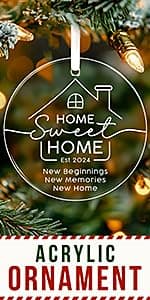 ZAGKOO Neighbor Christmas Ornaments 2025 - Best Christmas Neighbors Gift Ideas, Great Gifts for Next Door Neighbor - Friendship Gifts for Neighbors, Women, Men - Ceramic Keepsake 2025