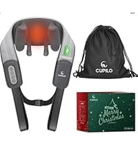 Comfier Heating Pad for Back Pain Relief, Fast Heating Pads for Back Neck and Shoulders, Electric Heated Wrap, 3 Heat Levels & 90-Mins Auto Shut Off, Birthday Gifts for Mom Dad Women Men