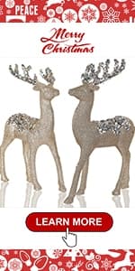 Juegoal Christmas Plush Gnomes, 9 Inch Lighted Handmade Mini gnome Scandinavian, Light Up Swedish Tomte Elf Holiday Present, Battery Operated Xmas Gifts Table Ornaments Dinner Party Supplies, Set of 3