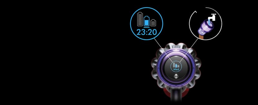 Dyson V11 Cordless Stick Vacuum, Large, Nickel/Blue