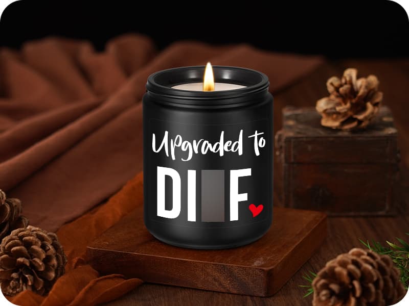 Fairy's Gift Candle, New Dad Gifts First Time, Dad to Be Gifts, Gender Reveal Baby Shower Presents Ideas, Birthday, Christmas, Funny Presents for Expecting Daddy, Expectant Father, Soon to Be Daddy