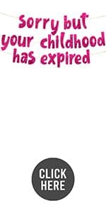 18 Slaps No Cap Gold Glitter Banner - 18th Birthday Party Supplies, Ideas, Gifts and Decorations