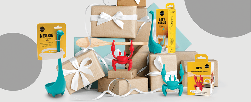 OTOTO The Original Nessie Ladle - Soup Ladle, Cute Gifts, Funny Kitchen Gadgets, Loch Ness design, Cooking Gifts for Mom - Cute and Practical Kitchen Utensils - Unique Gifts for Women