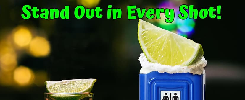 American Designed & Owned, Original Porta Potty Shot Glasses Gag Gift for Men, Top Choice for Number 2 Humor, Funny Shot Glass, White Elephant Gift, Secret Santa and Shot Glass Collectors