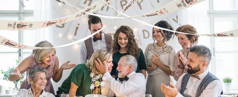 50th Birthday Gifts for Women, Men, Her, Him - Happy Prank Toilet Paper - 50th Birthday Decorations, Party Supplies Favors - 50 Years Old Funny Gag Gift Ideas, Novelty Bday Present for Friends, Family