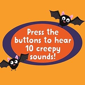 Hoot Howl Halloween 10-Button Sound Book for Little Trick-Or-Treaters (Interactive Children's Sound Book with 10 Spooky Sounds)