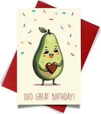 Cheerin Funny Greeting Card with Envelope - Anniversary Card - Romantic Birthday Card - Hilarious Gifts for Him Her Girlfriend Boyfriend Wife Husband