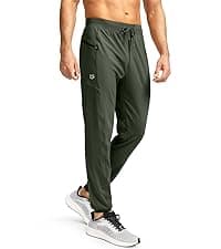 G Gradual Men's Sweatpants with Zipper Pockets Athletic Pants Traning Track Pants Joggers for Men Soccer, Running, Workout