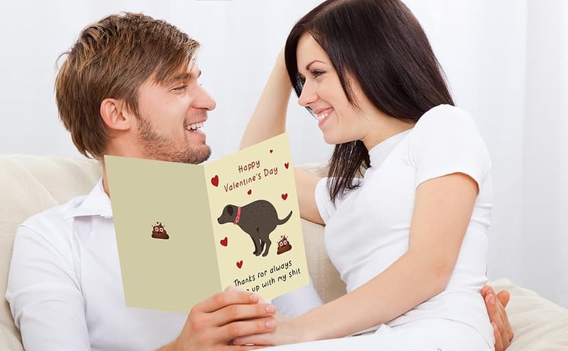 Naughty Husband Valentines Day Card, Bend Me Over Calentines Day Card for Him Boyfriend Husband Fiance, Raunchy Husband Valentines Card from Wife, Funny Valentines Gifts for Men