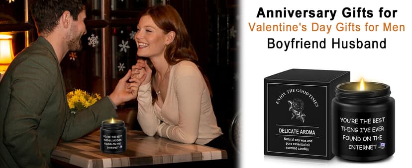 Gifts for Men Romantic Gifts for Boyfriend - Graduation & Christmas Gift for him - Thoughtful Gift for Men from Girlfriend