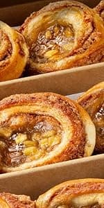 Fruit Danish Pastries | Christmas Holiday Corporate Food Gifts in Gift box |12 Individually Wrapped ASSORTED Fruit Filled Cinnamon Buns | Halloween, Thanksgiving-Stern’s Bakery