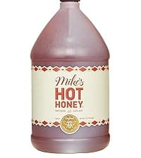 Mike's Hot Honey, America's #1 Brand of Hot Honey, Spicy Honey Infused with Chili Peppers, Certified Kosher, Gluten-Free, Paleo-Friendly, Sweet Heat, Perfect for Hot Sauce Lovers (10oz Bottle, 1 Pack)