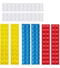 Bump Dots for Visually Impaired 165 Pcs Combo Pack(Red,Yellow,Black,White) - Low Vision Aids Braille Stickers Raised Tactile Dots for Elderly, Blind