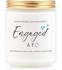 Happy Anniversary Couple Gifts - 10th, 25th, 40th, 50th Wedding Anniversary Candle Gifts for Him, Her, Husband, Wife - 7oz Lavender Soy Wax Scented Candle