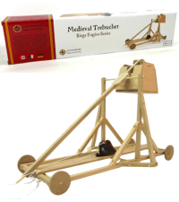 Pathfinders STEM Kits – Leonardo da Vinci Catapult kit | Trebuchet Science Kits for Kids Age 12-14 | Toys for Ages 8-13 Physics Toys | Kids Engineering kit | Learning Resource | Engineering