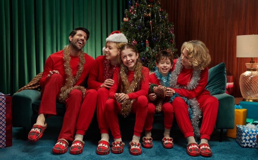 Dearfoams Women's Mama Bear Matching Family Gifts for Mom Clog