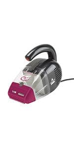 Bissell Pet Hair Eraser Cordless Hand Vacuum, Home, Auto, and Pet Vacuum, Crevice Tool, Upholstery Tool, and Motorized Brush Included, 1782