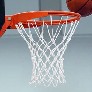 Basketball Net Outdoor,(7.16 oz) 12 Loops Professional Heavy Duty Basketball Net Replacement,All Weather Anti Whip,Suitable for Outdoor Standard Basketball Hoop