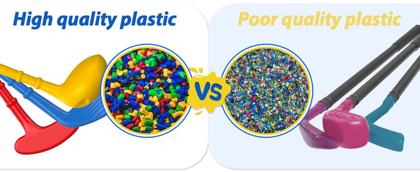 Liberry Toddler Golf Set, Upgraded Kids Golf Cart with Unique Shoulder Strap Design, Indoor and Outdoor Golf Toys for Boys and Girls Aged 1-5 Years Old