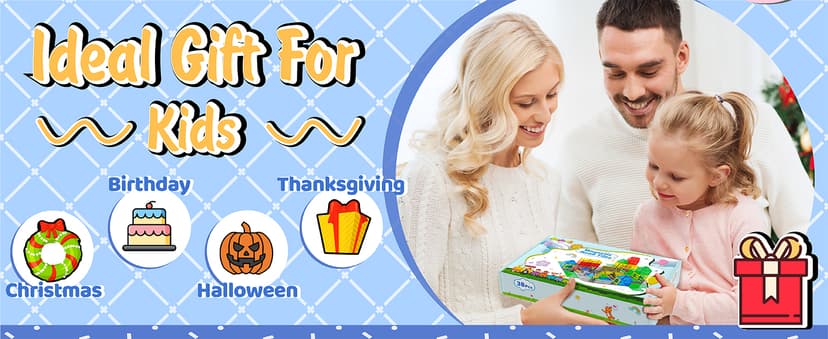 Magnetic Tiles - Road Set, Magnetic Building Blocks, Preschool Montessori Toys Gift for 3+ Year Old Boys and Girls, Sensory Christmas Toys for Kids Aged 3-5 and 4-8, Ideas for Toddler with Autism