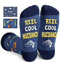 HAPPYPOP Awesome Gifts For Men - Cool Gifts For Son Brother Uncle Nephew Dad Husband, Funny Men Socks