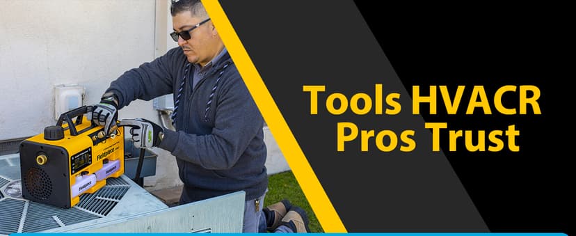 Fieldpiece VP67 Vacuum Pump – 6 CFM, 1/2 HP DC Motor, RunQuick Oil Change System – Portable - Professional HVAC Tool - A2L Compatible