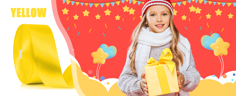 100 Yards Ribbon,1-1/2 Inch Sky Blue Satin Ribbon,Single Face Satin Ribbons,Perfect for Gift Wrapping,Wedding Decoration,Handmade Bows,Wrapping Bouquet, Halloween, Christmas