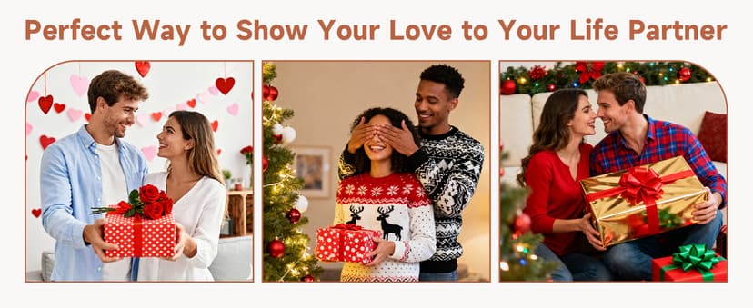 First Christmas Married Ornament, Personalized Wedding Gifts for Couple, Mr and Mrs Gift, Bridal Shower Gifts, Just Married for Newlywed Couples, Bride, Crystal Glass Wedding Christmas Ornaments 2025