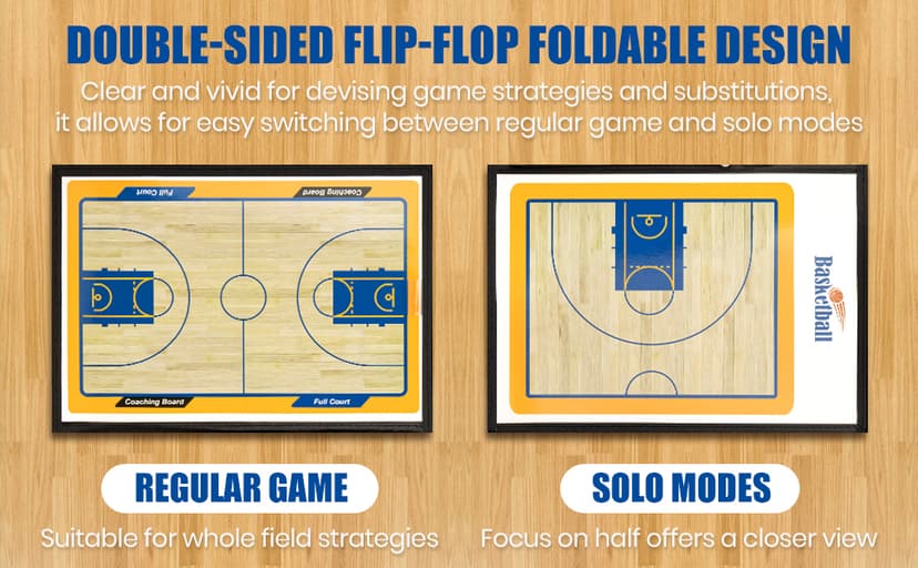 Basketball Coaching Board Coaches Clipboard Tactical Magnetic Board Kit with Dry Erase, Marker Pen and Zipper Bag (Basketball Board) (Basketball Coaching Board) (Basketball Coaching Board)