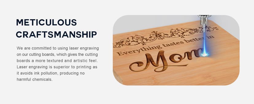 AceThrills Grandpa Gifts for Grandpa Birthday, Christmas, Fahthers Day - Grill Master Engraved Bamboo Cutting Board 12.3"L x 8.7"W x 0.4"Th (World's Best Grandpas)