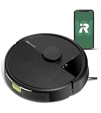 iRobot Roomba 105 Vac Robot Vacuum with AutoEmpty Dock - Self-Empties for 75 Days, Easy to use, Intense Power-Lifting Suction, LiDAR Navigation, Multi-Surface Cleaning, Cleans in Neat Rows