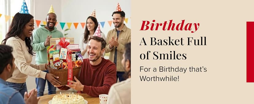 Broadway Basketeers Gift Basket Gifts for Women, Men, Families, Teacher, College, Appreciation, Thank You Present, Birthday, Corporate, Get Well, Sympathy Care